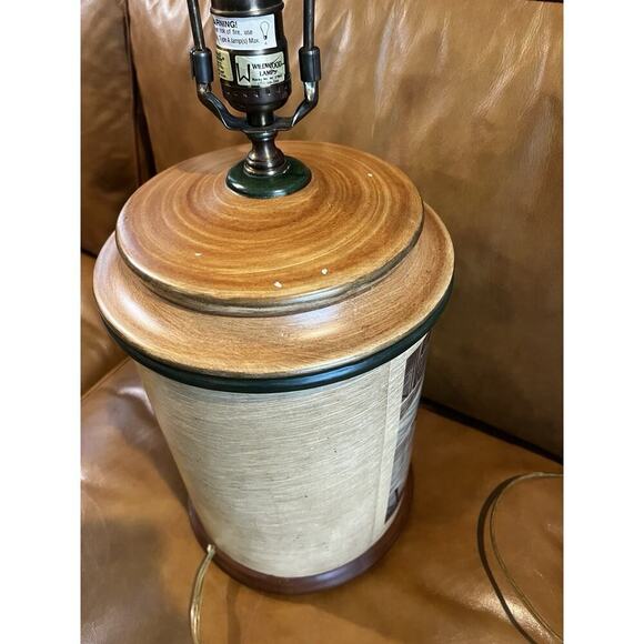 RARE Vintage Ducks Unlimited Wood Lamp Base “Just Layin Around” Robert Leslie - Picture 7 of 13